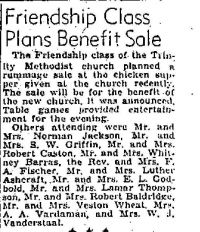 Newspaper Article 1951 01/26 <i>Port Arthur News</i>