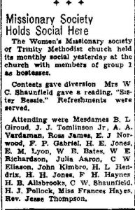 Newspaper Article 1936 05/27 <i>Port Arthur News</i>