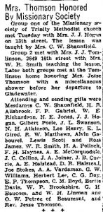 Newspaper Article 1936 11/12 <i>Port Arthur News</i>