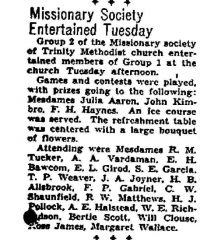 Newspaper Article 1937 04/28 <i>Port Arthur News</i>