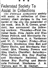 Newspaper Article 1937 03/18 <i>Port Arthur News</i>