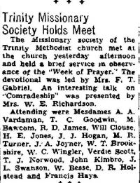 Newspaper Article 1937 11/10 <i>Port Arthur News</i>