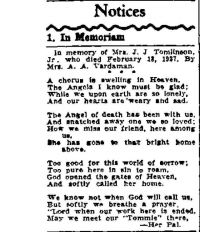 Newspaper Article 1937 03/07 <i>Port Arthur News</i>