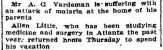 Newspaper Article 1903 03/29 <i>The Atlanta Constitution</i>