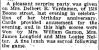 Newspaper Article 1912 07/19 <i>Fort Wayne News</i> Fort Wayne, Indiana