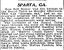 Newspaper Article 1914 03/01 <i>The Atlanta Constitution</i>
