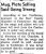 Newspaper Article 1957 10/09 <i>The Kerrville Times</i> Kerrville, TX