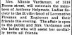 Newspaper Article 1917 08/30 Fort Wayne News Fort Wayne, Indiana