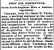 Newspaper Article 1894 06/18 <i>The Daily Northwestern</i> Oshkosh, WI