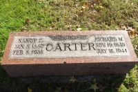 Tombstone in Salisbury Cemetery, Salisbury, Chariton County, Missouri