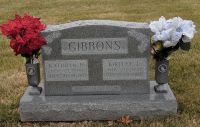 Kirt and Kathryn Hart Gibbons Tombstone
