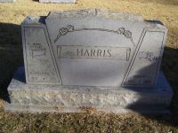Tombstone - Robert and Katherine Harris in Las Animas Cemetery, Las Animas, Bent County, Colorado