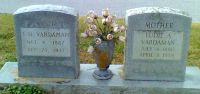James Henry and Ludie Vardaman headstones