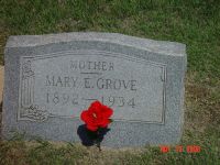 Headstone in Smith Cemetery Moore, OK