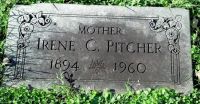 Headstone Irene Pitcher d. 1960