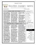Santen Newsletter Santen Newsletter