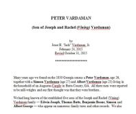 Revised Report written by Jack Vardaman