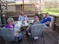 Larry's sister Billie surprised Larry with a visit to 2nd Cousin - Eva Sue