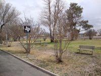 Marfa,TX-Park where Larry & Billie's worried Mom found them after the show