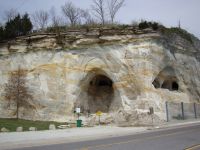 Pacific,Missouri-Limestone caves where Larry's brother, David loved exploring 1959+
