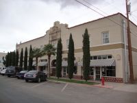 Marfa, Texas - back in town at Paisano Hotel for lunch