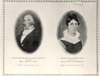 Family: Hyacinthe Nicolas Durest Blanchet / Henrietta Delphine Raux