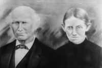 William Henry Harrison Carter and his second wife, Elizabeth Harrison Carter