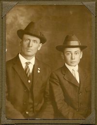 Charles W. Carter and son, Leroy Carter