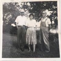 1963 Father and grown children