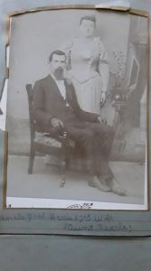 PW Harris and his 2nd wife, Pearla A. Williams King