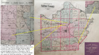 1896 Plat Map of Saline County, Missouri