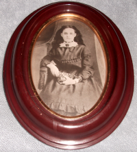 Martha Ridgeway, age 17 on her wedding day to Abram Vardeman