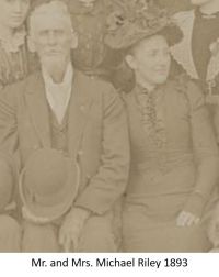 Mr. and Mrs. Michael Riley 1893