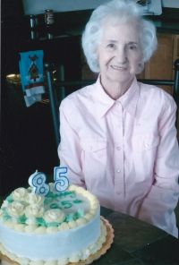 Mary Santen, 85 years in 2012