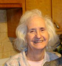 Jeannette's sister-in-law, Mary, in her home in Fairmont City, Illinois